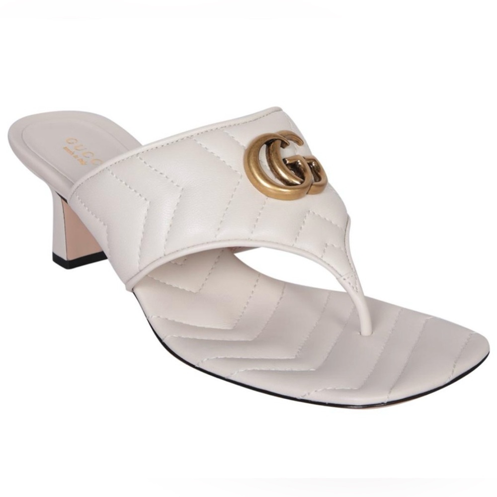 Gucci Double G Thong Sandal Mules